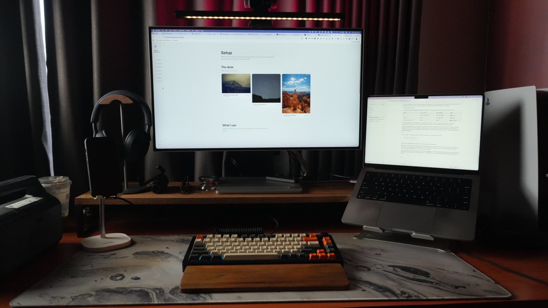Monitor, from where I sit